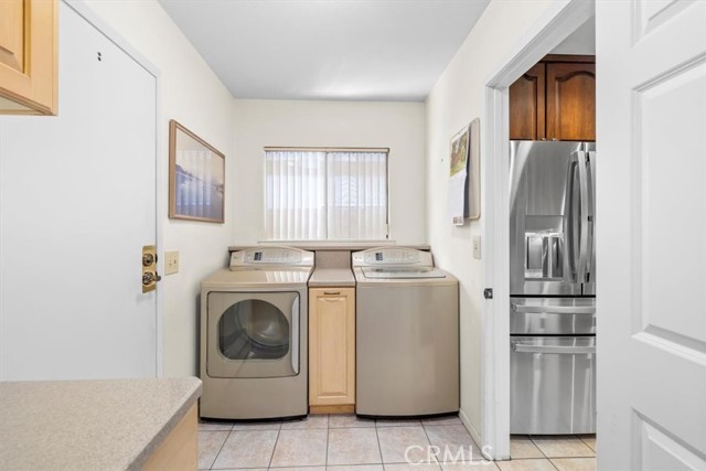 Laundry area and direct access to the 3 car garage