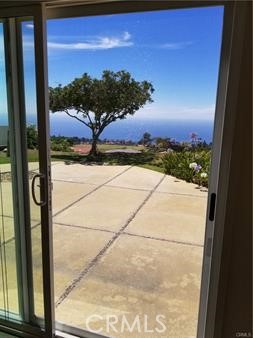 Sliding Glass Door at Kitchen with Ocean Views