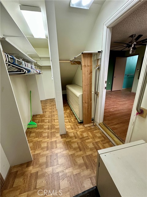 walk in closet/storage