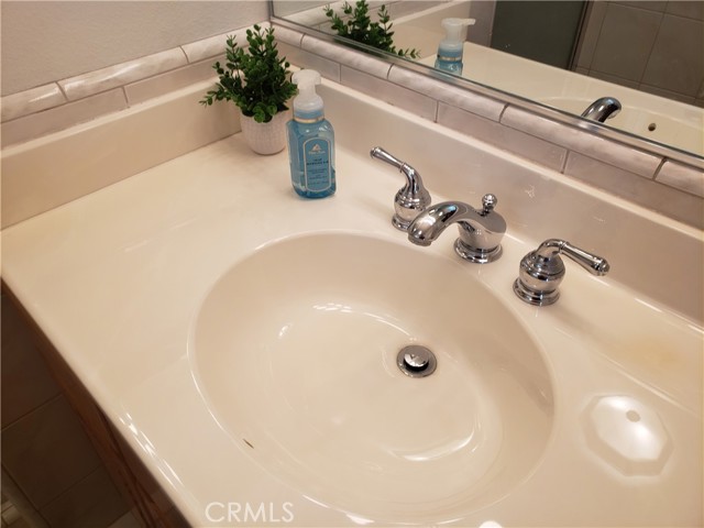 Main bedroom sink