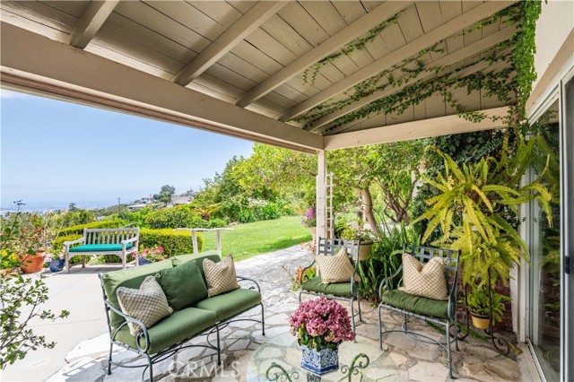 Covered Patio with Views