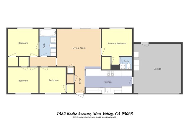 Detail Gallery Image 26 of 26 For 1582 Bodie Ave, Simi Valley,  CA 93065 - 4 Beds | 1/1 Baths