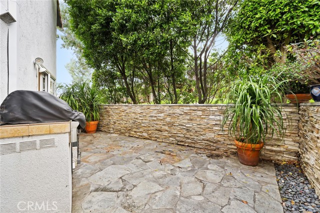 BBQ area off kitchen