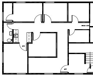 Rosecrans, 2nd Floor, Plan of Unit# 257, size 962 sqft.