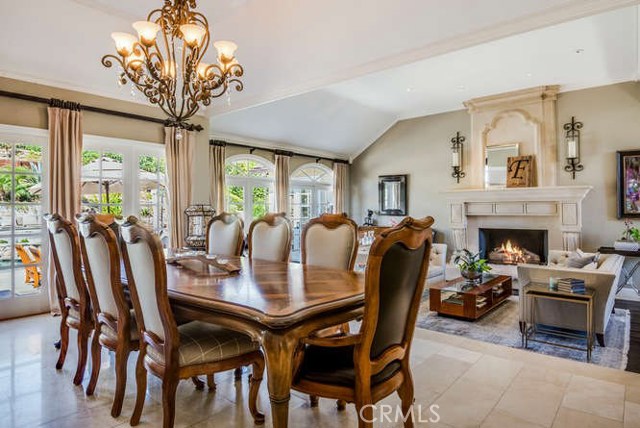 Formal Dining next to Living Room