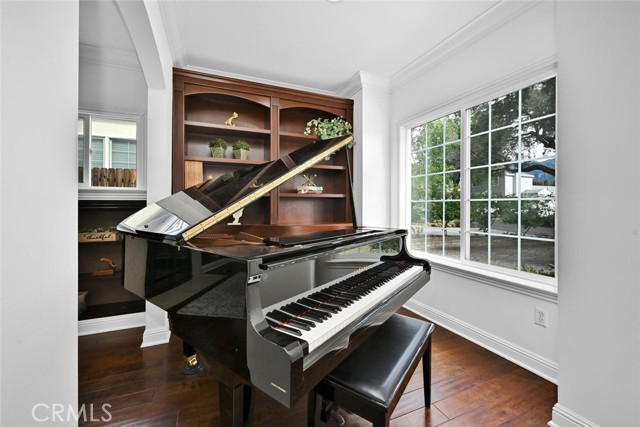 Formal Dining Area being used as a music room