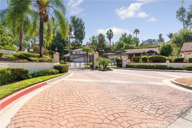 Gated community of Mountain Meadow across from the public golf course.