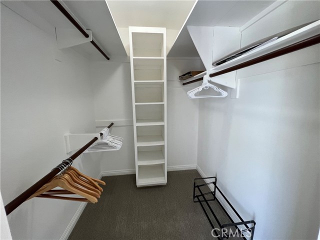 Two large walk-in closets