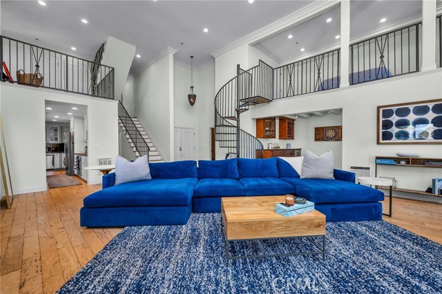 Massive Living space with 17 foot ceilings