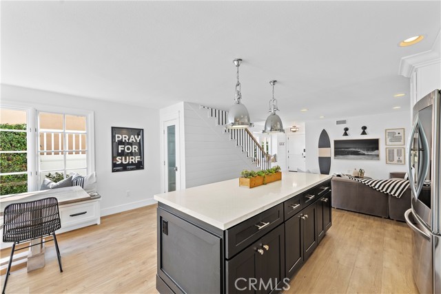 Additional view of kitchen and walk-in pantry.