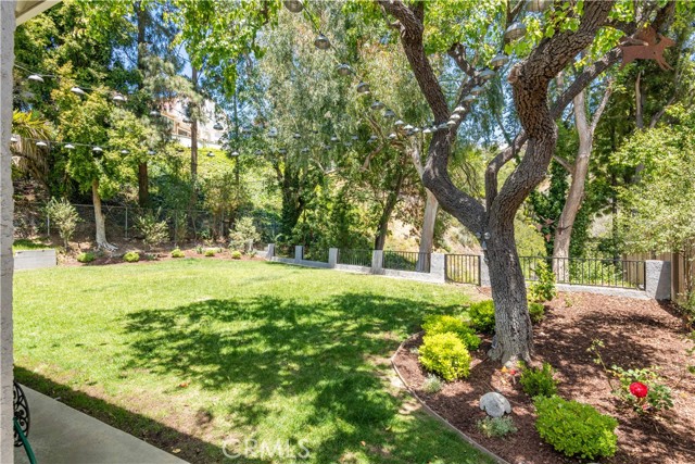 Large peaceful Backyard