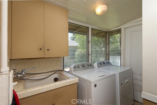 Front Home Laundry area