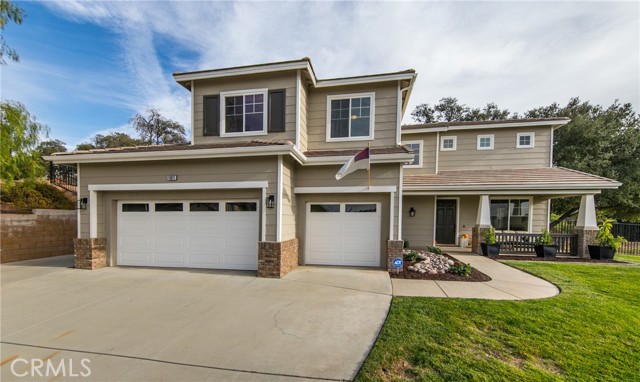 13011 Sycamore Lane Yucaipa, California Welcome Home to this beautiful, spacious and updated house in Whisper Ridge! Natural light floods this open floor plan with 5 bedrooms and 3 baths including 1 bed/bath downstairs (no closet). The large kitchen with opens to informal dining and family room with direct dining room access. The home has been completely repainted inside and out, with new carpet upstairs and real wood flooring through most of the downstairs. Nearly all of the landscaping has been redone including backyard sod, hillside rock and bark, back hill, irrigations systems (all on timers) and the hilltop shade structure which is perfect for parties and catching the AMAZING 360 degree sunset views!! There are no immediate neighbors around allowing for even more privacy! The 3 car garage is finished and there is a large laundry/utility room with exterior access. There are many new light fixtures throughout and all the bedrooms have ceiling fans. Both upstairs front bedrooms have incredible views over the valley as well! This is a must see house!!