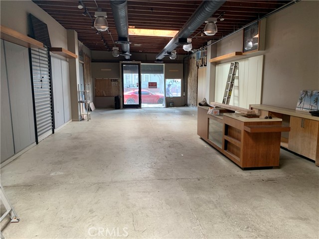 Another view from back of space/shop