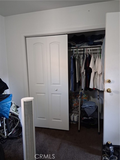 Bedroom closet.