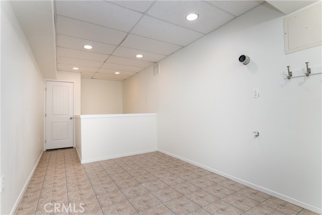 laundry room with extra storage space