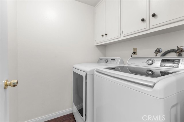 Laundry Room with storage