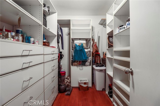 Primary walk-in closet