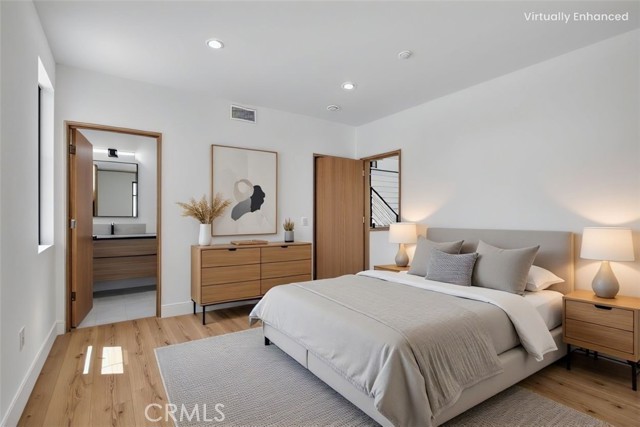 Virtually Staged Downstairs Bedroom 1