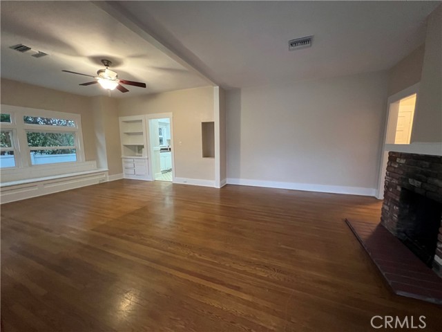 Front door to kitchen.