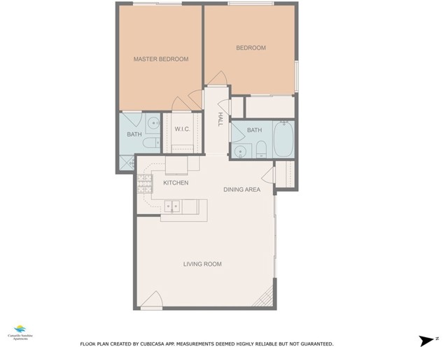 Detail Gallery Image 6 of 28 For 11162 Camarillo St #206,  –,  CA 91602 - 2 Beds | 2 Baths