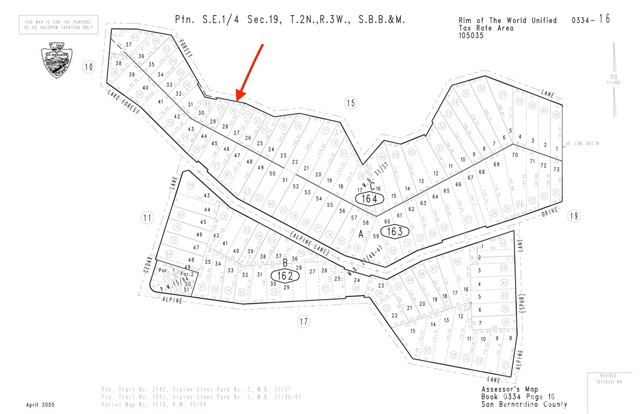 Detail Gallery Image 5 of 5 For 28 Lot 28 Forest Ln, Twin Peaks,  CA 92391 - – Beds | – Baths