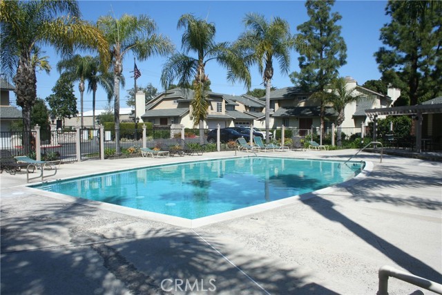 Large pool and spa area