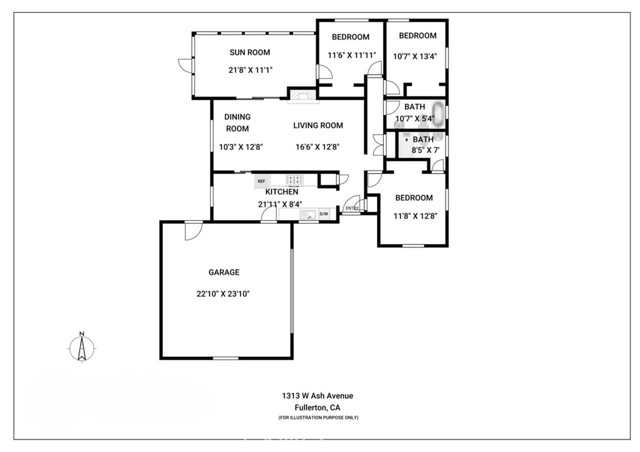 Detail Gallery Image 31 of 31 For 1313 W Ash Ave, Fullerton,  CA 92833 - 3 Beds | 2 Baths