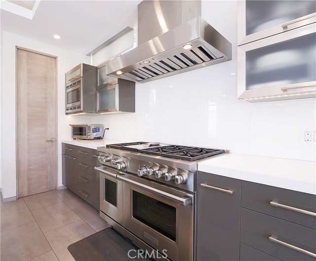 Custom professional hood vent.