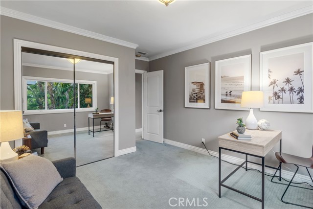 Bedroom 3 - Featuring crown moldings and baseboards, and offer spacious closet space.