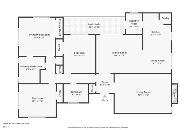 Detail Gallery Image 41 of 41 For 1601 S 8th Ave, Arcadia,  CA 91006 - 3 Beds | 2 Baths