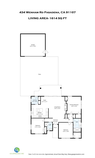 Detail Gallery Image 67 of 67 For 434 Wenham Rd, Pasadena,  CA 91107 - 3 Beds | 2 Baths