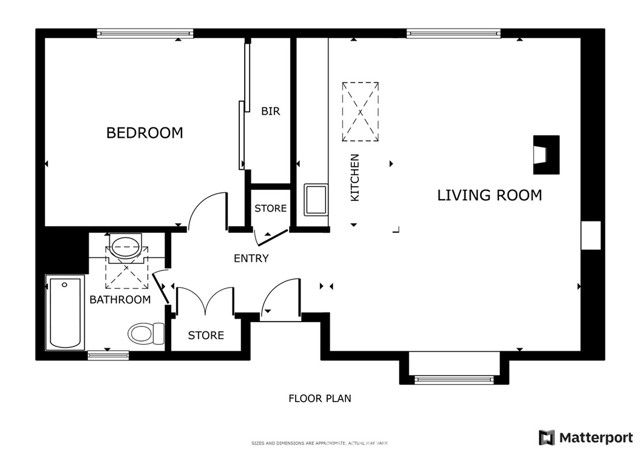 Guest house floor plan