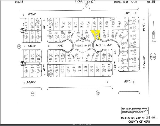 0 Sally Ave & 69th St, California City, California 93505, ,Land,For Sale,0 Sally Ave & 69th St,CRSR23206413