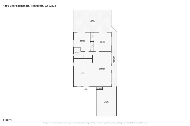 1150 Bear Springs, Rimforest, CA 92378
