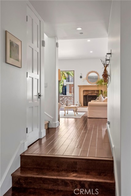 Hallway to Family Room