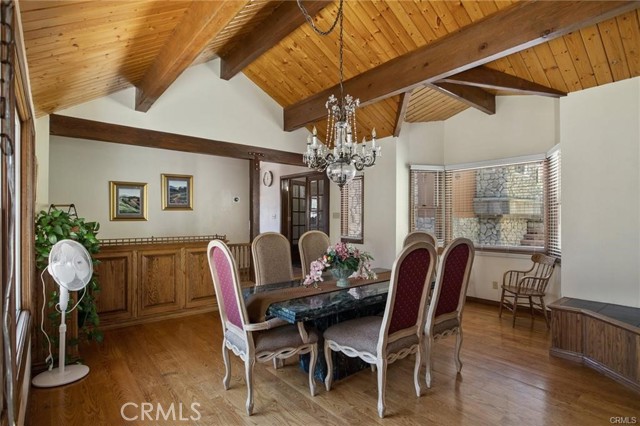 Main House:Family room or now used as a formal dining room.