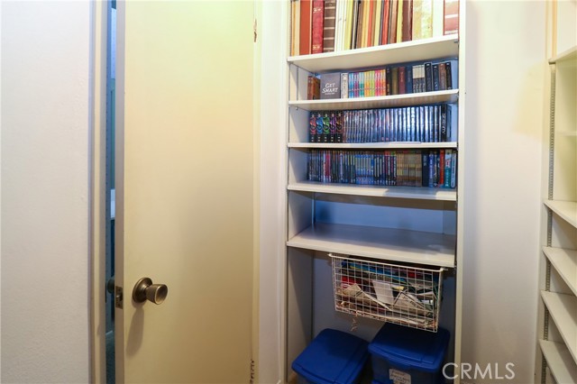 Portion of master walk-in closet.