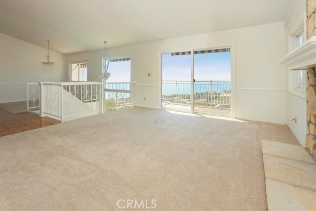 Gorgeous views from the living room, dining room and kitchen.