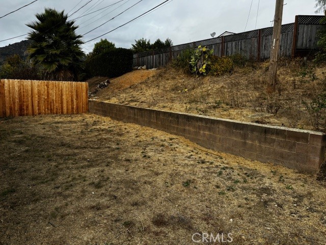 From backyard toward family room