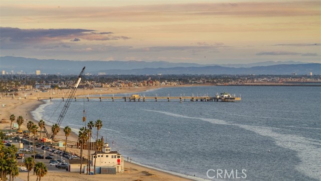 Aerial view to Orange County