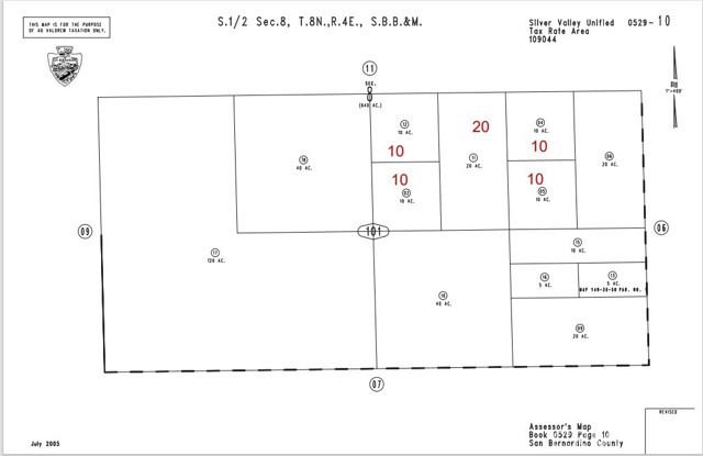 Detail Gallery Image 2 of 2 For 0 Woodbury Rd, Newberry Springs,  CA 92373 - – Beds | – Baths