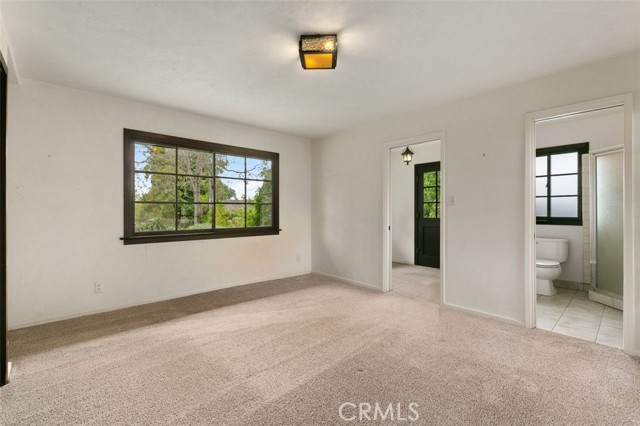 Master bedroom has its own light filled office and a 3/4 bath.