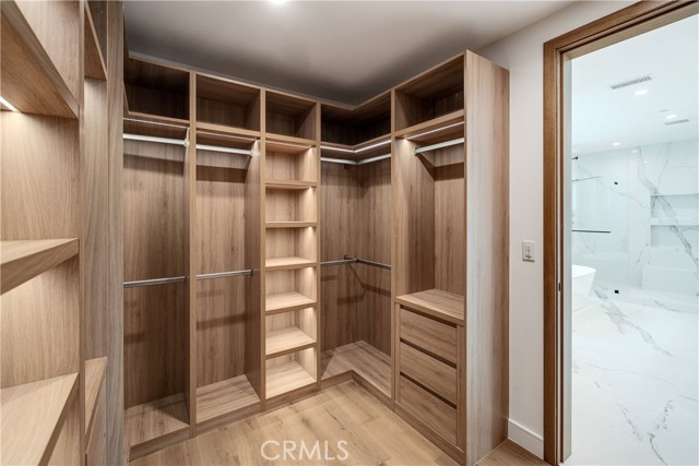 Primary walk-in closet
