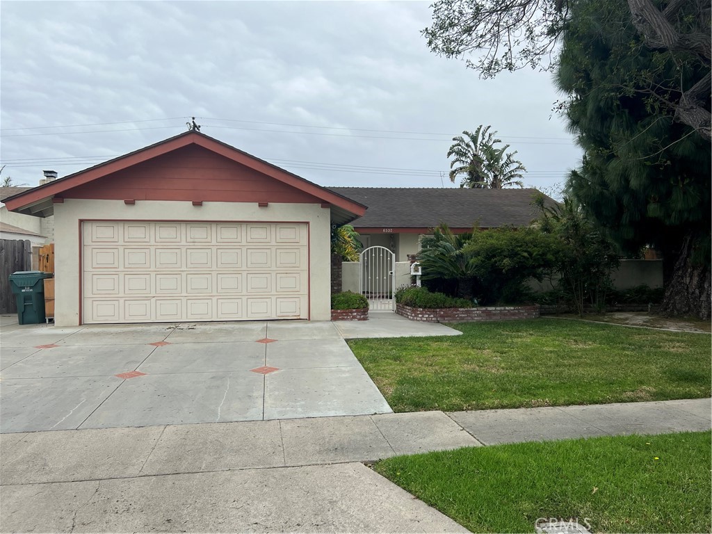 6532 Bishop Drive Huntington Beach, California Welcome to this charming home with mature curb appeal. The exterior features beautiful trees, a well-maintained lawn, brick accents, and private courtyard creating an inviting atmosphere. Inside, you'll find a clean and open floor plan with smoothed ceilings, recessed lighting and dual pane windows. The kitchen is functional with convenient direct access to the two-car garage. The primary bedroom includes an ensuite bath featuring a steam shower, and the hall bath has a soaking tub. Outside, the property boasts a front grass lawn with sprinklers and brick-lined flower beds. The backyard includes a putting green, perfect for relaxation. The neighborhood consists of both established and newer homeowners who take pride in their homes. The location is central to Huntington Beach's main amenities, including parks, libraries, sports complexes, and schools. It's also close to supermarkets, restaurants, and the beach. Don't miss the opportunity to own this lovely home in a desirable location that combines style, convenience, and access to everything Huntington Beach has to offer.