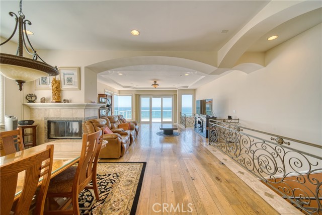 Top level living area full shot from Kitchen vantage point Top level living area full shot from Kitchen vantage point