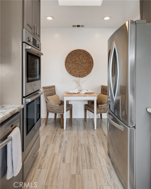 Kitchen and eating nook