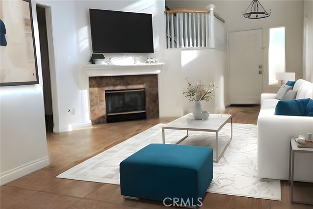 Living Room Staged