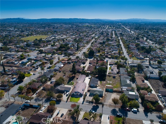 Aerial view of city