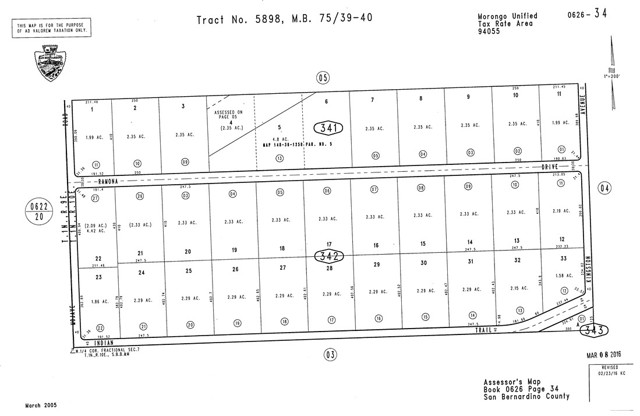 Detail Gallery Image 5 of 5 For 0 Indian Trl, Twentynine Palms,  CA 92277 - – Beds | – Baths